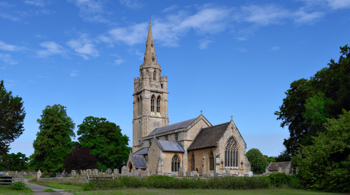 A rural English parish church