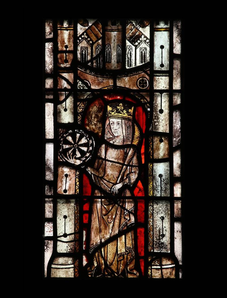 Stained glass, Kingerby, Lincs